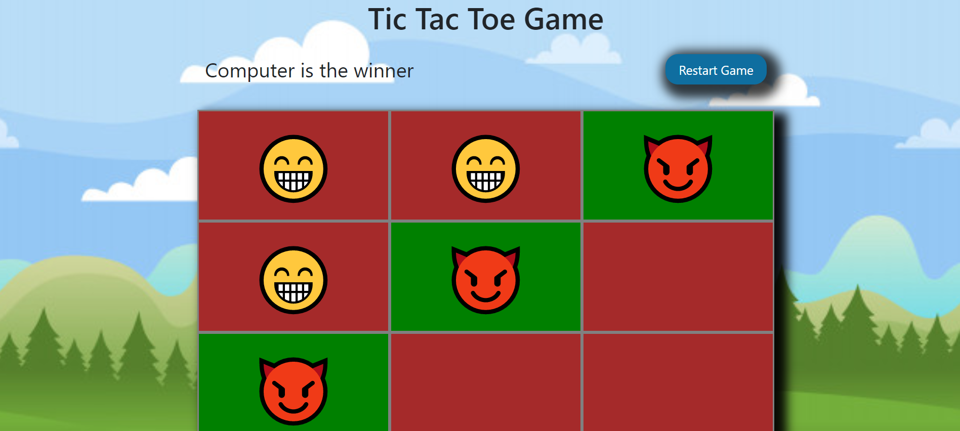 Tic Tac Toe project image